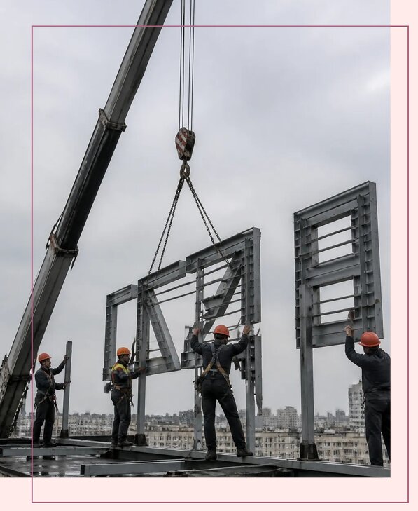 Крышные вывески в Екатеринбурге по цене от 256225 р. | Аванза-Ктр